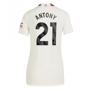 Manchester United Antony #21 Replica Third Stadium Shirt for Women 2023-24 Short Sleeve